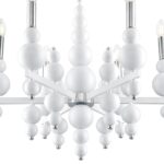 8260/6 MODERNI LN26 126 белый/хром, металл Люстра E14 6*40W 220V NANA — изображение 2