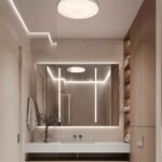 7759/50L MITRA LED SN 545 Светильник пластик/белый LED 50Вт 3000/4000/6500K D500 IP54 CCT GAMMA — изображение 2