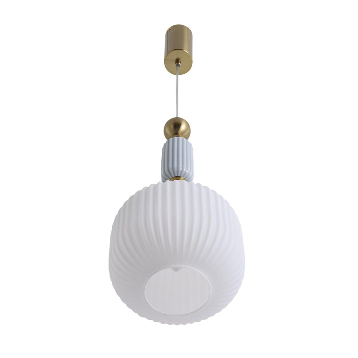 8334/1 MODERNI LN26 033 бронза/белый, металл/керамика/стекло Подвес E27 40W 220V ALEGRA — изображение 3