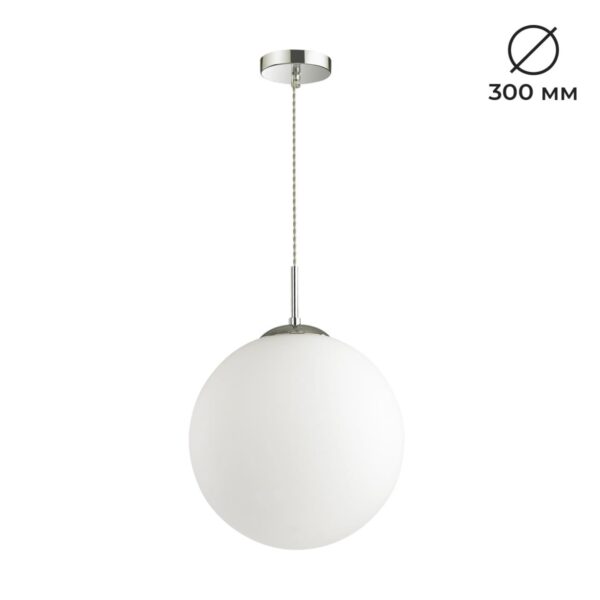 4543/1A SUSPENTIONI LN26 409 хром, белый Подвес E27 60W L провода 1500мм 220V SUMMER