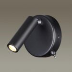 5220/3WL LEDIO LN22 000 черный Бра с выкл. LED 3W 3000K 330Лм 220V CHASE — изображение 2