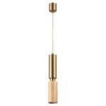 7061/1A MINIMA ODL25 217 Подвесной светильник светлое дерево/металл IP20 GU10 LED 7W 220V CAUCHO