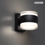 359720 STREET NT25 716 черный Светильник ландшафтный с переключателем цв. температуры IP65 LED 16W 100-240V 2700К/3200К/4000К ESTIMA — изображение 3