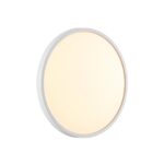 7659/24L MITRA LED SN 551 Светильник пластик/белый LED 24Вт 3000/4000K D300 IP40 ALFA WHITE — изображение 2