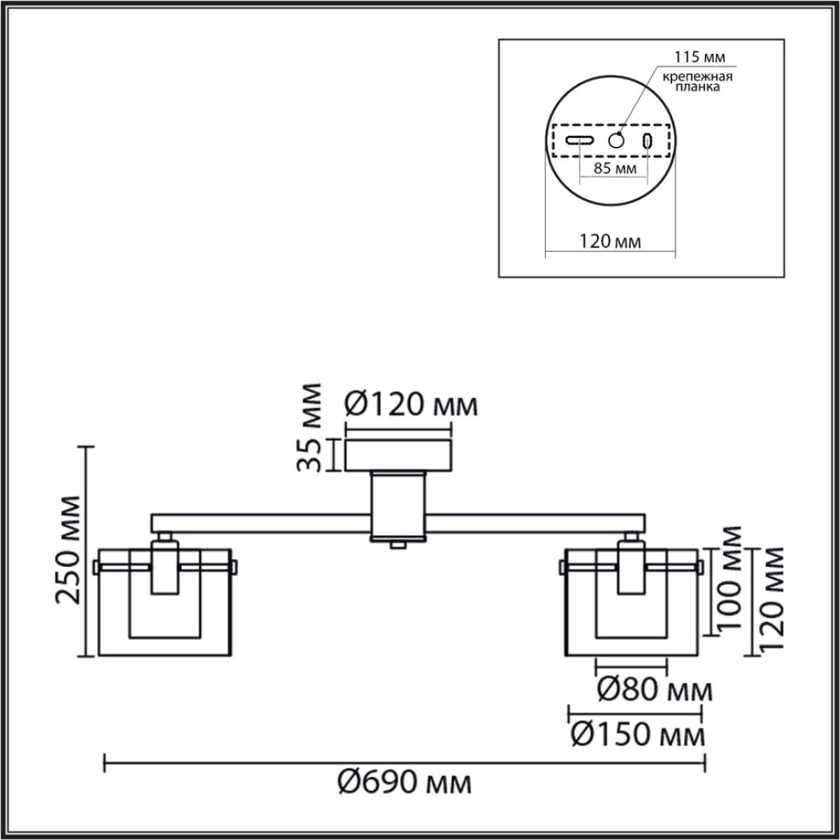 8261/5C MODERNI LN26 135 металл/стекло, хром/прозрачный Люстра потолочная E14 5*40W 220V VERDI — изображение 2