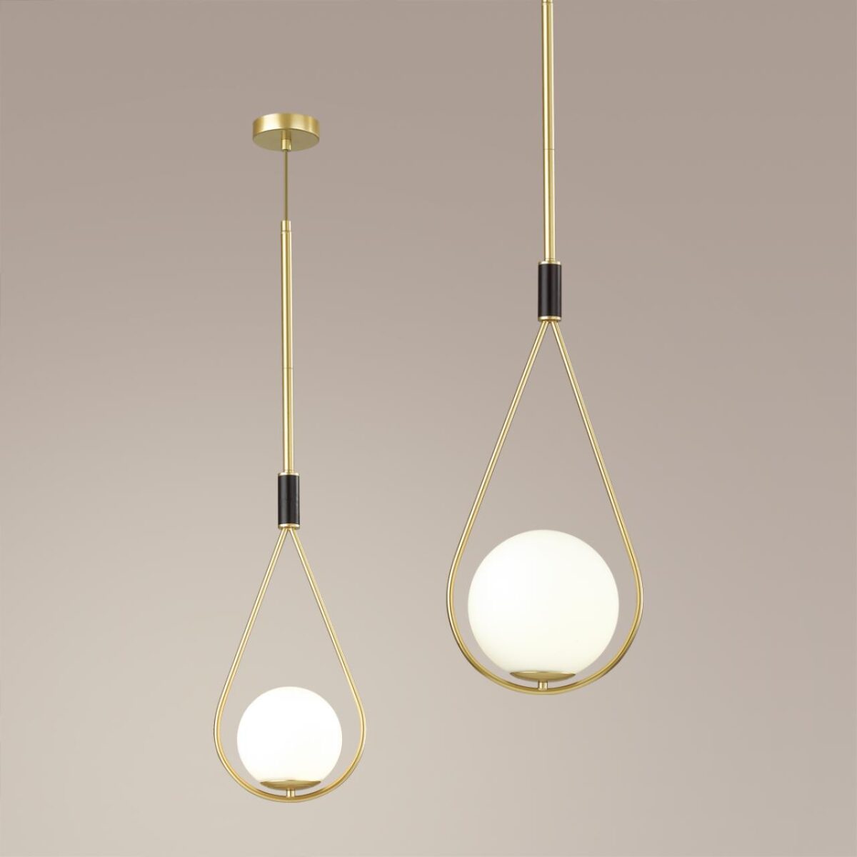 4810/1A PENDANT ODL21 415 золтой/черный/белый Подвес E14 1*40W FLARI — изображение 2