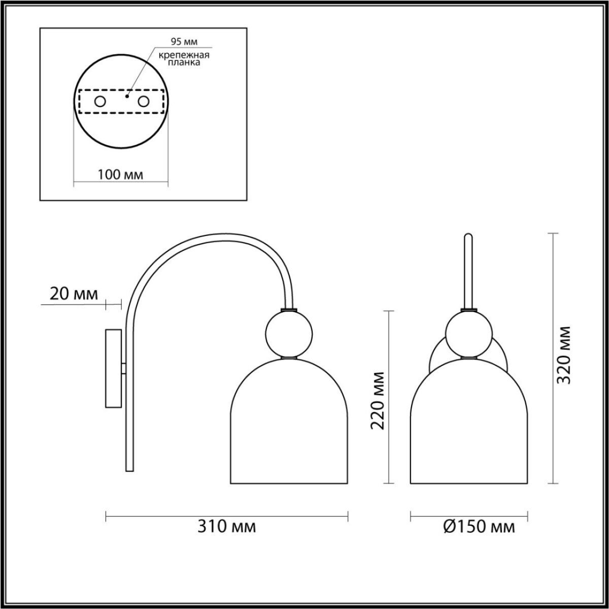 75a662703941f6b03e9cff9aa6fc17dd 4589/1W SUSPENTIONI LN26 146 золотой Бра E27 60W 220V GILLIAN — изображение 1