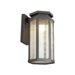 4048/1W NATURE ODL18 707 темно-серый/белый Уличный настенный светильник IP44 E27 100W 220V GINO — изображение 2