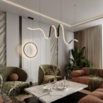 7025/52L HIGHTECH ODL25 283 Подвесной светильник металл/акрил IP20 LED 3000K 220V NASTRO