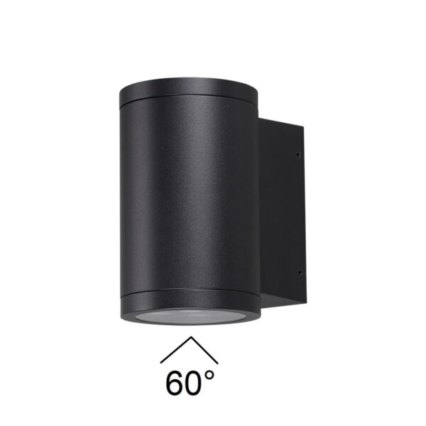 7142/12WL NATURE ODL25 683 Настенный светильник черный/металл IP65 LED 12W 696Лм 60° 3000K 85-265V LONG