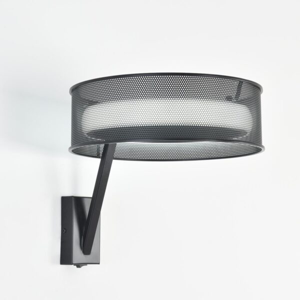 8370/15WL LEDIO LN26 304 черный, металл/силикон Бра LED 15W 3000/4000/6000K 220V ALVA