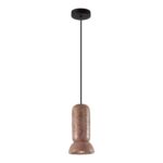 5054/1C PENDANT ODL24 379 черный/розовый/коричн./металл/керамика Подвес GU10 LED 4W KERAMA — изображение 2