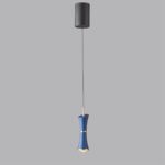 5697/7L LEDIO LN23 000 синий Подвес LED 7W 3000K 220V LASSE — изображение 3