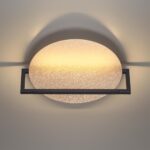 7016/15WL HIGHTECH ODL25 295 золотой ice crack/металл/акрил Настенно-потолочный светильник IP20 LED поворотный 360° 1*15W LUNAR — изображение 3