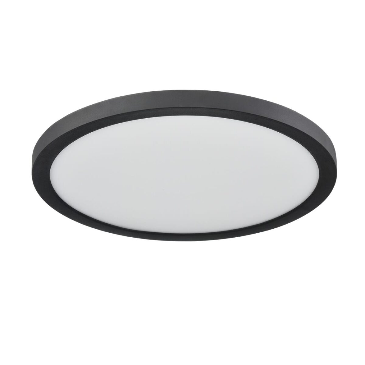 90846ff5fb1413c53f584b71150d7210 7788/24L MITRA LED SN 537 Светильник пластик/белый/черный LED 24Вт 3000/4000/6500К D300 IP44 CCT/датчик движения NEBULA BLACK — изображение 1