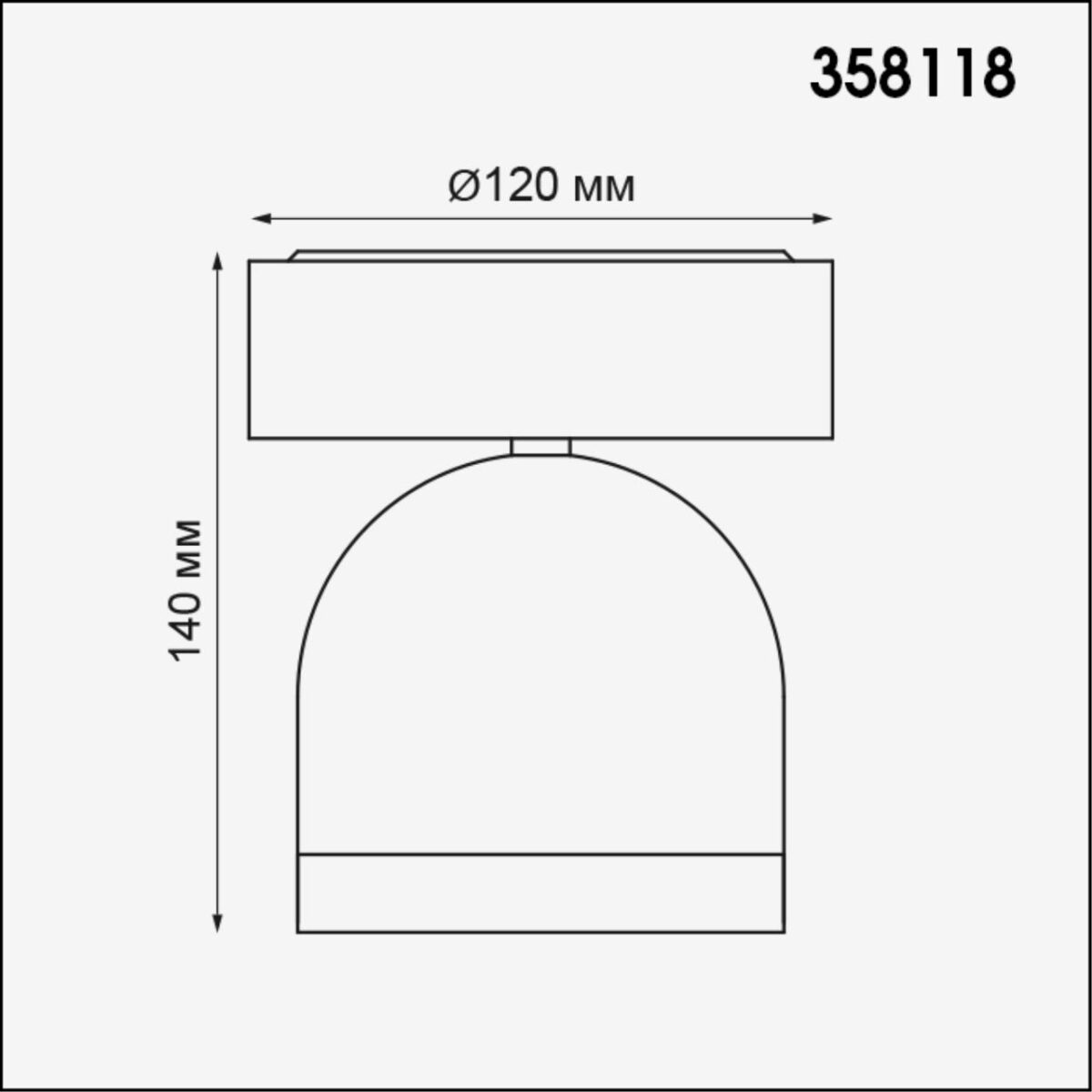358118 STREET NT19 367 темно-серый  Ландшафтный светильник IP65 LED 3000К 10W 100-240V GALEATI — изображение 2