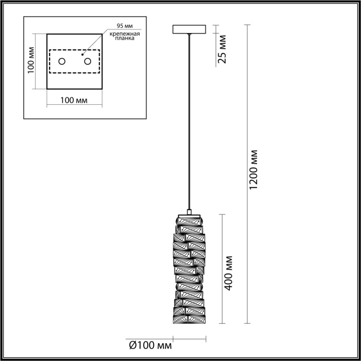 4999/10L HALL ODL23 623 золотой/прозрачный/металл/хрусталь Подвес LED 10W 4000K STRAZA — изображение 2