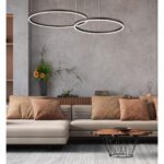 6530/34L LEDIO LN26 262 чёрный Светильник подвесной LED 34W 3000/4000/6000К 220V ECHO