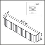 8327/6W MODERNI LN26 424 белый/бежевый, металл/текстиль/пластик Бра E14 LED 6*10W 220V GOFERA