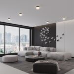359445 OVER NT24 390 белый Светильник накладной светодиодный IP20 LED 18W 220-240V 4000K 1170Лм AURA — изображение 2