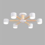 8306/6C COMFI LN26 333 белый, дерево/металл Светильник потолочный GX53 LED 6*7W 220V VUDI — изображение 2