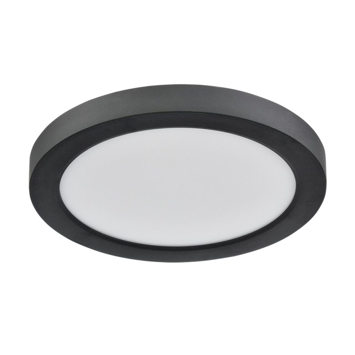 bebd8d472f0a511db1814f98478774cf 7788/12L MITRA LED SN 537 Светильник пластик/белый/черный LED 12Вт 3000/4000/6500К D170 IP44 CCT/датчик движения NEBULA BLACK — изображение 1