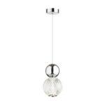5007/7L L-VISION ODL23 573 хром/прозрачный/металл/акрил Подвес LED 7W 4000K 350Лм CRYSTAL — изображение 2
