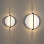 7015/20WL HIGHTECH ODL25 295 белый ice crack/металл/акрил Настенно-потолочный светильник IP20 LED поворотный 360° 1*20W LUNAR — изображение 2