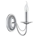 8034/1W CLASSI LN26 082 металл/стекло, хром/прозрачный Бра E14 1*40W 220V INCANTO