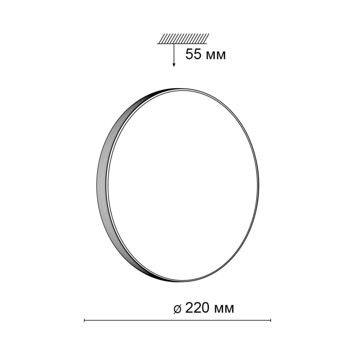 d0ec1df75bdc9a5b5293a16646305a08 3050/AL MINI SN 208 Светильник пластик/белый LED 12Вт 4000К D220 IP43 SMALLI — изображение 1