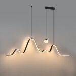 7181/37L HIGHTECH ODL26 283 Подвесной светильник черный/алебастр/металл IP20 LED 37W 2600Лм 3000K 120° 220-240V MOONLIGHT — изображение 2