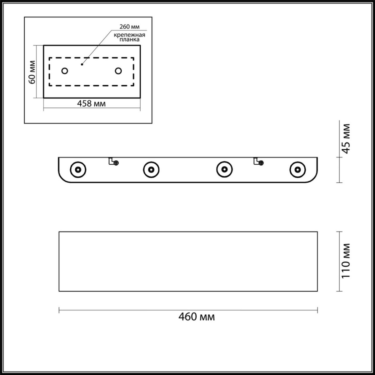 d7ad66132e6b45a6e5aeceaa88625848 3893/8WL HIGHTECH ODL20 000 золотистый/металл Настенный светильник LED 3000K 8W 220V MAGNUM — изображение 1