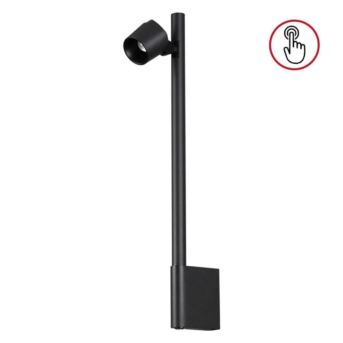 359313 OVER NT24 354 черный Светильник настенный диммируемый (выключатель) IP20 LED 7W+7W 4000K 220-240V FERMO — изображение 1