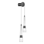 5044/24WL L-VISION ODL24 000 глянц.темн.хром/прозрачный/металл/стекло Бра LED 24W 3000K 2536Лм LUMP — изображение 3