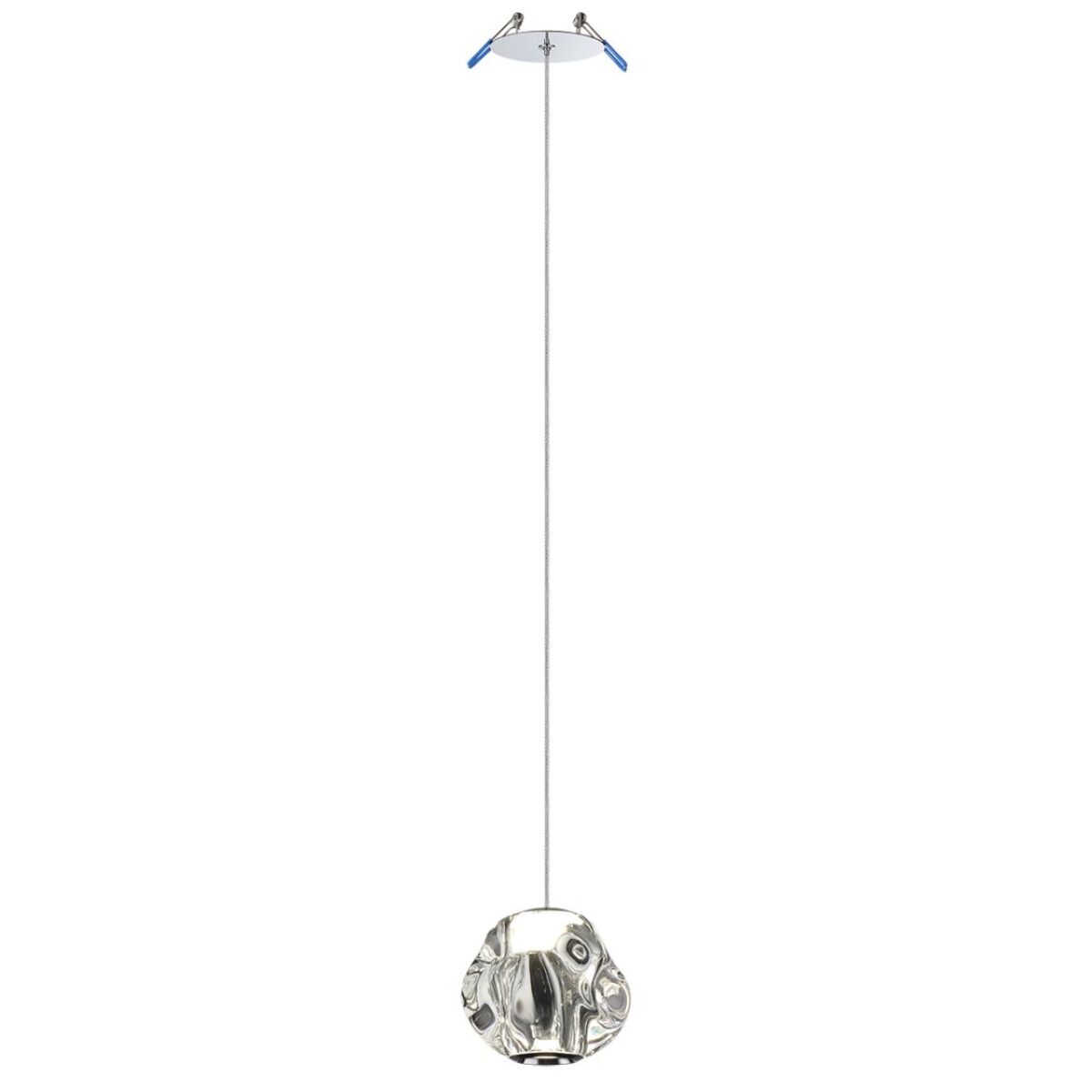 5084/5L L-VISION ODL25 561 хром/прозрачный/металл/акрил Подвес LED 5W 4000K 250Лм JEMSTONE — изображение 3