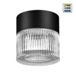 359716 STREET NT25 714 черный Светильник ландшафтный с переключ. цветовой температуры IP65 LED 12W 100-240V 2700К3200К4000К ESTIMA