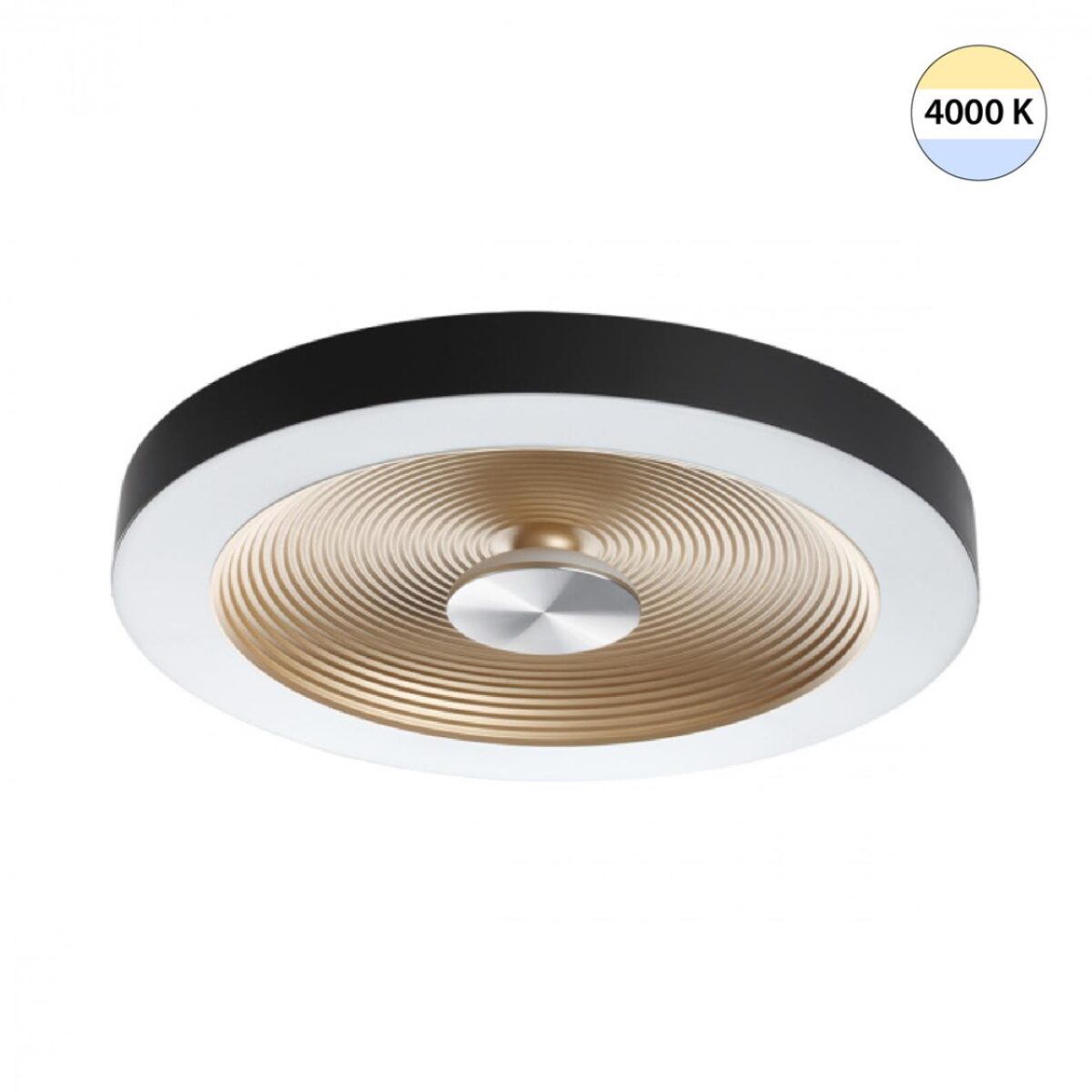 ea33146ae01f48a5910f548c16156aaa-1 7753/25L MITRA LED SN 535 Светильник пластик/белый/черный/золотой LED 25Вт 4000K D400 IP54 QUANTUM — изображение 1
