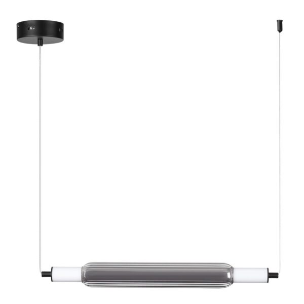 6556/15L LEDIO LN26 279 черный/дымчатый/металл/акрил, стекло Подвес LED 15W 4000К 220V TRENDY