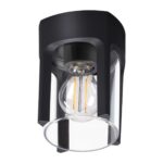 370958 STREET NT23 670 черный Светильник ландшафтный IP54 E27 max 20W 220-240V VISIO