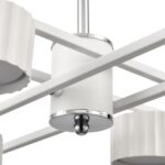 8241/8C COMFI LN26 244 белый/хром, металл Люстра потолочная LED GX53 8*7W 220V KARINA — изображение 3