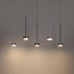 7151/10L HIGHTECH ODL26 347 Подвесной светильник хром/ прозрачное стекло/металл IP20 LED 10W 3000K 220V LASLO — изображение 2