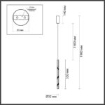 6694/4L L-VISION ODL25 237 Подвесной светильник хром/металл/хрусталь IP20 LED 4W 240Лм 4000K ALETTA — изображение 2