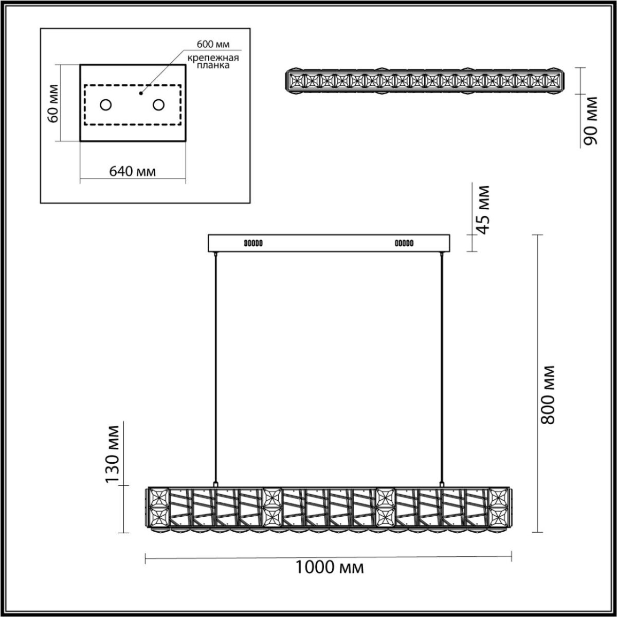 fcc2212fd95fad19f5c0ddf2d727e76a 5071/40L HALL ODL24 595 золото/прозрачный/металл/хрусталь/стекло Люстра LED 40W 3700K VERSION — изображение 1