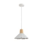8352/1A SUSPENTIONI LN26 325 белый/бежевый, металл/дерево/цемент Подвес E27 60W 220V EOLIANA — изображение 3