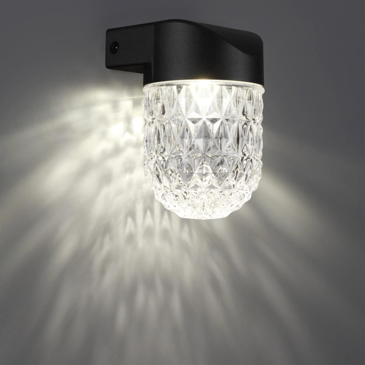 359295 STREET NT24 724 черный Светильник ландшафтный настенный IP65 LED 7W 4000K 175-265V ESTIMA — изображение 3