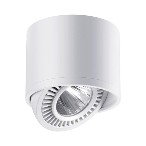 358813 OVER NT21 432 белый Светильник накладной светодиодный IP20 LED 18W 1600Лм 4000K 220V GESSO