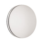 3056/DL COLOR SN 000 Светильник пластик/белый/черный LED 48Вт 3000-6500К D390 IP43 пульт ДУ/RGB/LampSmart LOBIO RGB