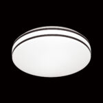 3056/DL COLOR SN 000 Светильник пластик/белый/черный LED 48Вт 3000-6500К D390 IP43 пульт ДУ/RGB/LampSmart LOBIO RGB — изображение 5