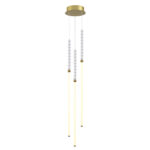 6639/33L HIGHTECH ODL24 225 металл/античная бронза/белые бусы из акрила Подвесной светильник IP 20 LED 33W 3500K 220V MONELLA — изображение 3