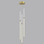 6639/33L HIGHTECH ODL24 225 металл/античная бронза/белые бусы из акрила Подвесной светильник IP 20 LED 33W 3500K 220V MONELLA — изображение 4